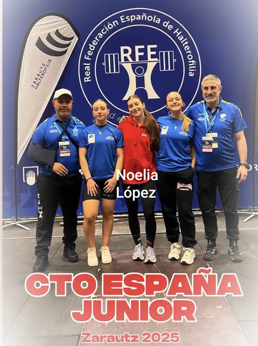 Gran actuación navarra en el Campeonato de España Júnior de Halterofilia en Zarautz